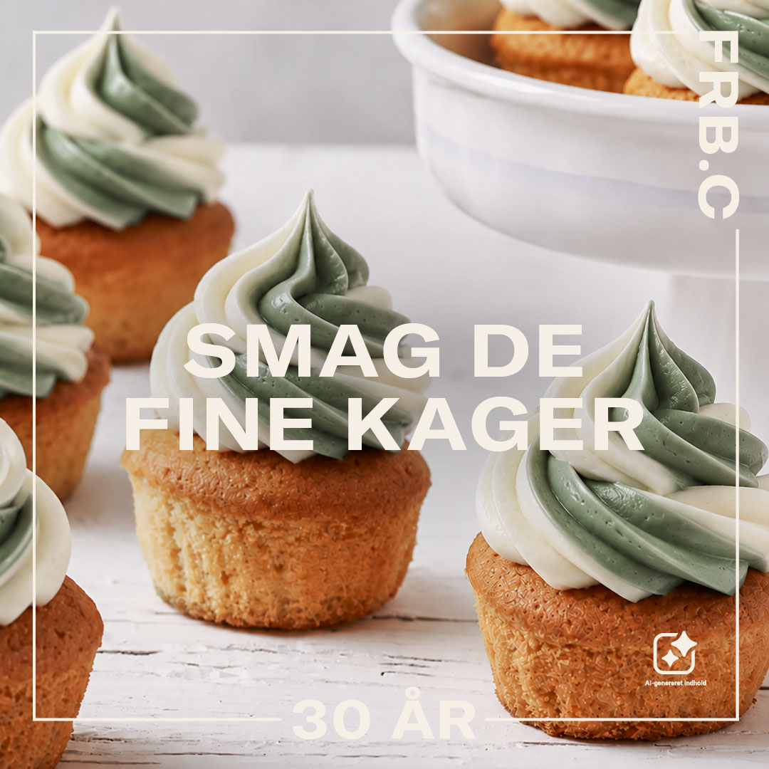 Se og smag de flotte kager, når vi deler 500 gratis kager ud